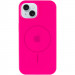 Фото Чохол Silicone Case Full Protective (AA) with Magnetic Safe на Apple iPhone 14 Plus (6.7") (Рожевий / Barbie pink) на vchehle.ua