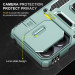 Купити Удароміцний чохол Camshield Army Ring на Xiaomi Redmi 13C / Poco C65 (Зеленый / Light Green) на vchehle.ua