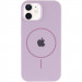 Фото Чехол Silicone Case Full Protective (AA) with Magnetic Safe для Apple iPhone 11 (6.1") (Сиреневый / Lilac) на vchehle.ua