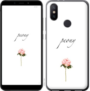 

Чехол Пион для Xiaomi Mi A2 754596