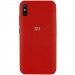 Чохол Silicone Cover Full Protective (AA) на Xiaomi Redmi 9A (Червоний / Dark Red)