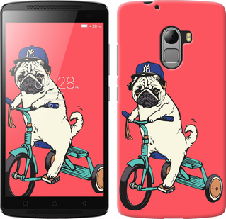 

Чохол Мопс на велосипеді на Lenovo A7010 87646