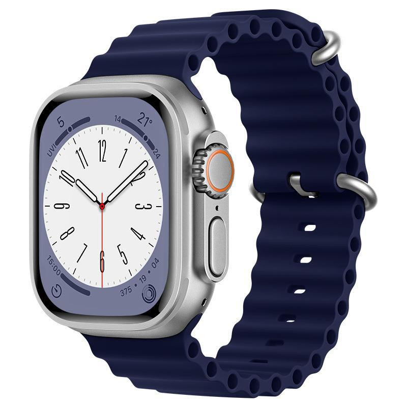 Ремінець Ocean Band для Apple Watch 38/40/41/42mm(ser.10) (Синій / Deep navy)