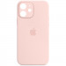 Чехол Silicone Case Full Camera Protective (AA) для Apple iPhone 12 (6.1") (Розовый / Chalk Pink)