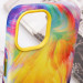 Заказать Кожаный чехол Colour Splash для Apple iPhone 11 (6.1") (Yellow / Red) на vchehle.ua