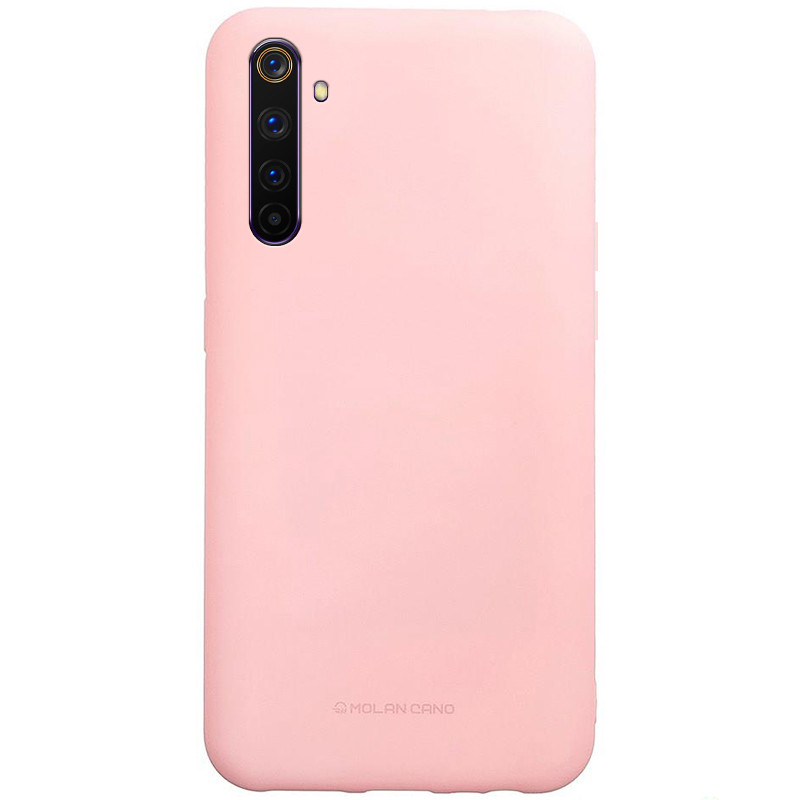 

TPU чохол Molan Cano Smooth на Realme 6 Pro (Рожевий) 905373
