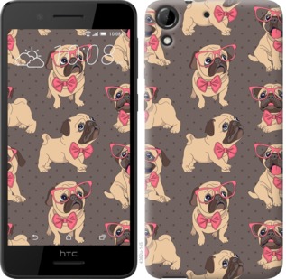 

Чохол мопсики 2 на HTC Desire 728G 731370