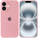 Фото Чехол Silicone Case Full Camera Protective (AA) для Apple iPhone 16 (6.1") (Розовый / Light pink) на vchehle.ua