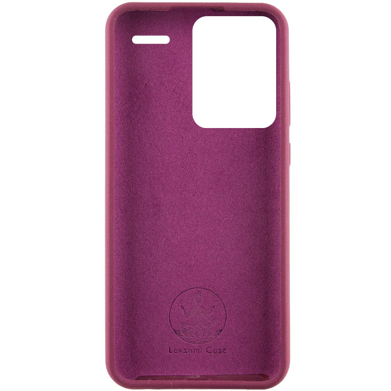 Фото Чохол Silicone Cover Lakshmi (AAA) на Xiaomi Redmi Note 13 Pro+ (Бордовий / Plum) на vchehle.ua