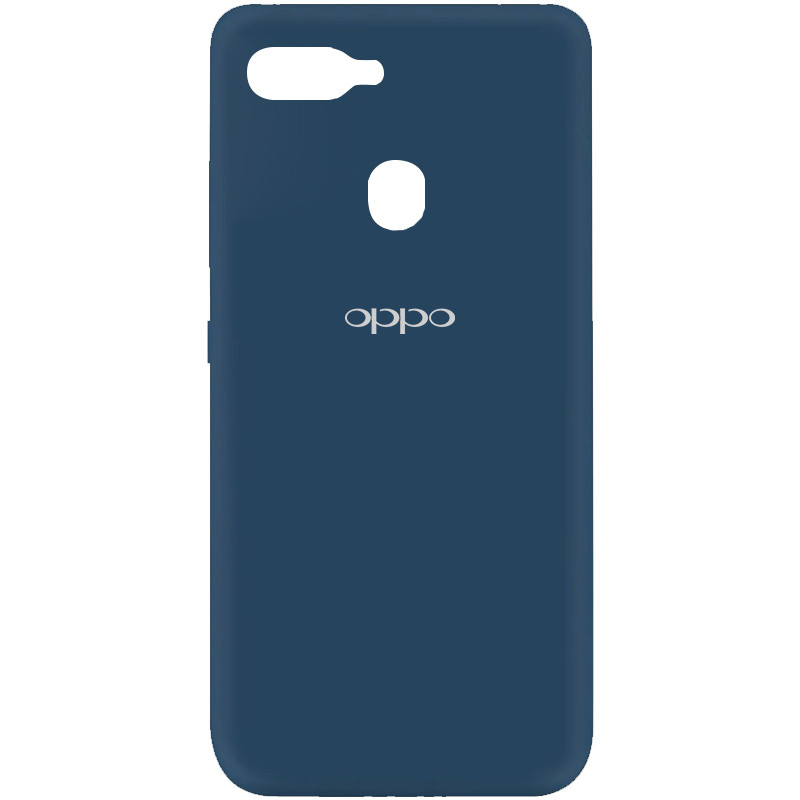 

Чохол Silicone Cover My Color Full Protective (A) для Oppo A12 (Синій / Navy blue) 910777