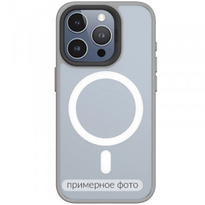 TPU+PC чехол Blueo Skin Friendly Frosted with Magnetic Safe для Apple iPhone 16 (6.1")