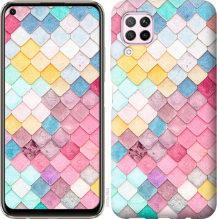 

Чохол Барвиста черепиця на Huawei Nova 6SE 878824