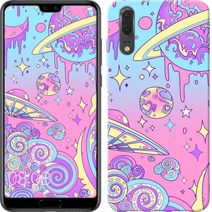 

Чехол Розовая галактика для Meizu E3 657966