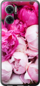 Чехол Розовые пионы для Xiaomi Redmi Note 11E