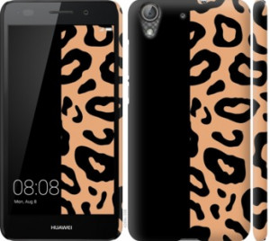 Чехол Пятна леопарда для Huawei Y6 II