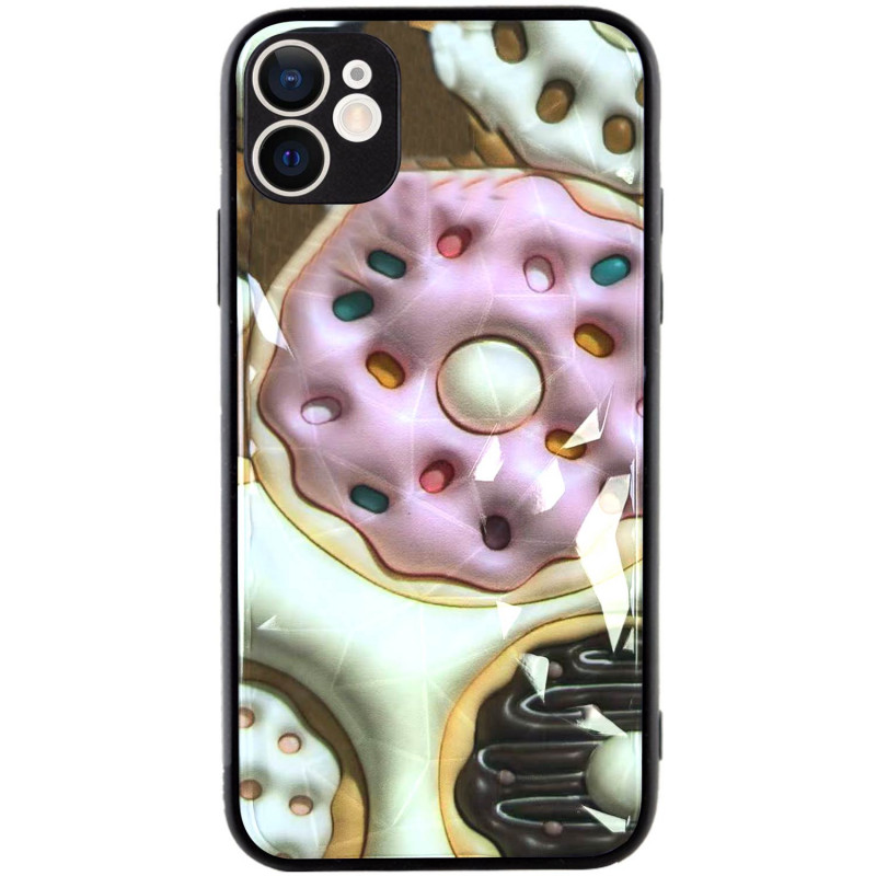 TPU+PC чехол Prisma Fluffie для Apple iPhone 11 (6.1") (Donut)