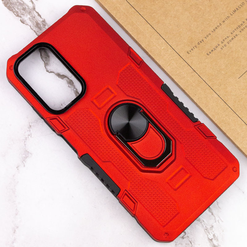 

Ударопрочный чехол Military Ring для Xiaomi Redmi Note 10 Pro Max (Красный) 1421628