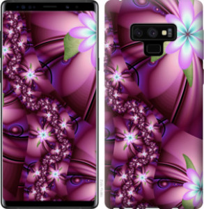Чехол Цветочная мозаика для Samsung Galaxy Note 9 N960F