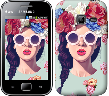 

Чохол Дівчина з квітами на Samsung Galaxy Ace Duos S6802 95602