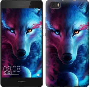 Чехол Арт-волк для Huawei Ascend P8 Lite