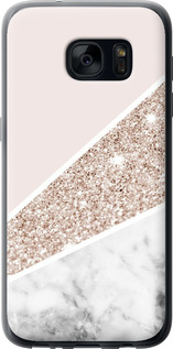 Чехол Пастельный мрамор для Samsung Galaxy S7 G930F