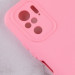 Чехол Silicone Cover Full Camera without Logo (A) для Xiaomi Redmi Note 10 / Note 10s (Розовый / Pink) в магазине vchehle.ua