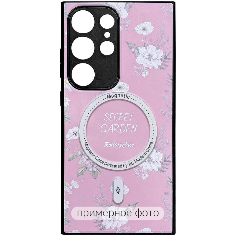 TPU+PC чохол Secret with Magnetic Safe на Samsung Galaxy S24+ (Pink)