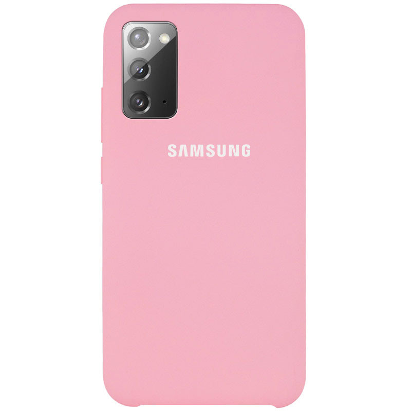 

Чохол Silicone Cover (AAA) на Samsung Galaxy Note 20 (Рожевий / Light pink) 927813