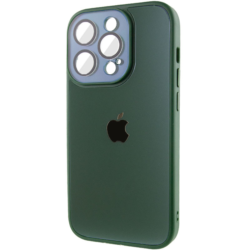 Фото Чехол TPU+Glass Sapphire Midnight для Apple iPhone 14 Pro (6.1") (Зеленый / Forest green) в магазине vchehle.ua