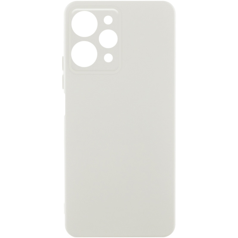 Чохол Silicone Cover Lakshmi Full Camera (AA) на Xiaomi Redmi 12 (Білий / White)