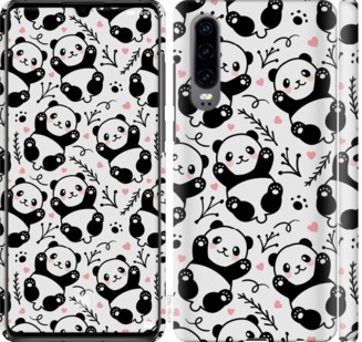 Чохол Панди на Huawei P30