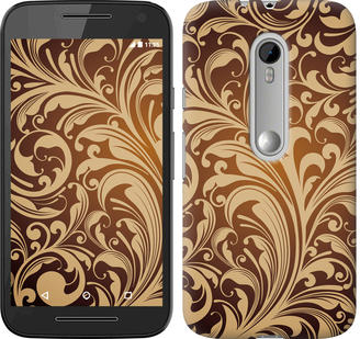 

Чехол Растительный узор для Motorola Moto X Style 116793