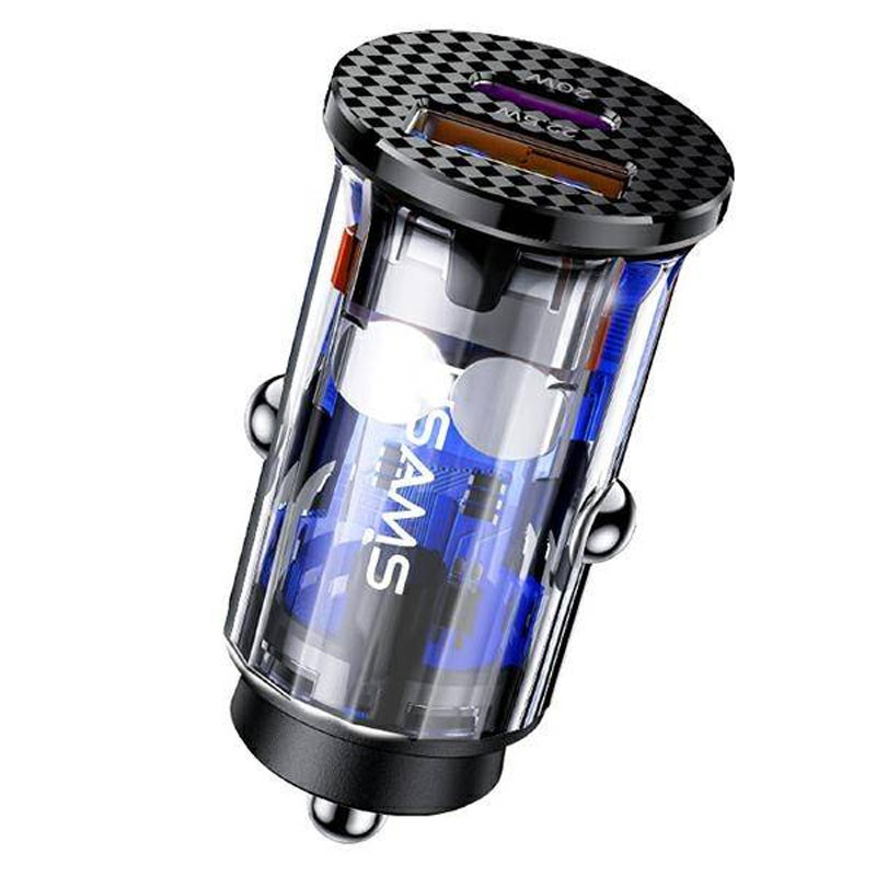 АЗУ Usams US-CC127 C25 42.5W + PD 20W Mini