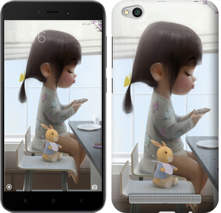 

Чехол Милая девочка с зайчиком для Xiaomi Redmi 5A 636664