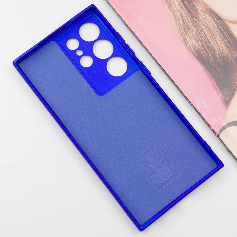 Чохол Silicone Cover Lakshmi Full Camera (A) на Samsung Galaxy S24 Ultra (Синій / Iris) в магазині vchehle.ua