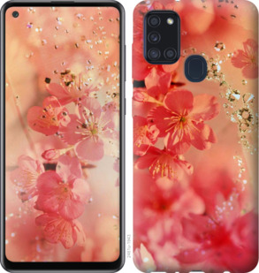 

Чохол Рожеві квіти на Samsung Galaxy A21s A217F 934250