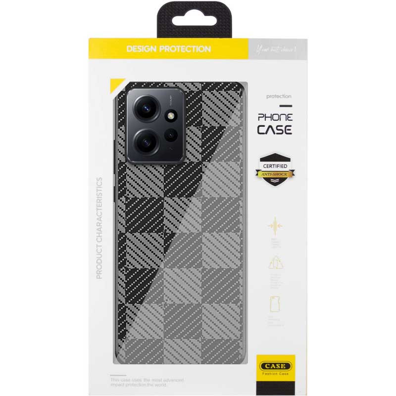 Фото Чохол TPU+PC Grid на Xiaomi Redmi Note 12 4G (Cube) на vchehle.ua