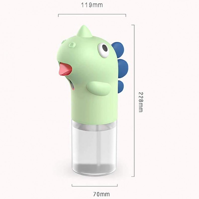 Дозатор для мыла Baseus Minidinos Hand Washing Machine (ACXSJ) (Зеленый) в магазине vchehle.ua