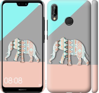 

Чохол Візерунчастий слон на Huawei P20 Lite 692913