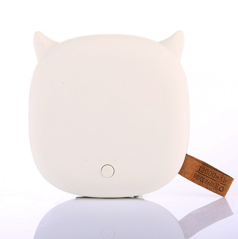Фото Портативное зарядное устройство Power Bank Emoji Series (6000 mAh) (Сова / Белый) в магазине vchehle.ua