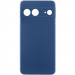 Чехол Silicone Cover Lakshmi Full Camera (AA) для Google Pixel 8 (Синий / Navy blue)