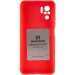 Фото TPU чехол Molan Cano Smooth для Xiaomi Redmi Note 10 / Note 10s (Красный) на vchehle.ua