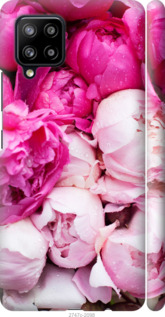 Чехол Розовые пионы для Samsung Galaxy A42 A426B