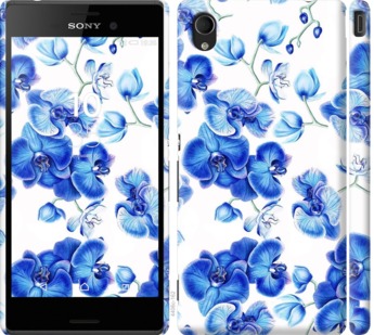 

Чехол Голубые орхидеи для Sony Xperia M4 Aqua E2312 725114