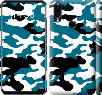 

Чохол Камуфляж прозорий фон на Meizu Note 9 913002