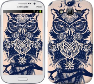 Чохол Узорчата сова на Samsung Galaxy Grand I9082