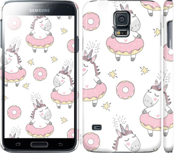 

Чехол Единорожки для Samsung Galaxy S5 g900h 830041