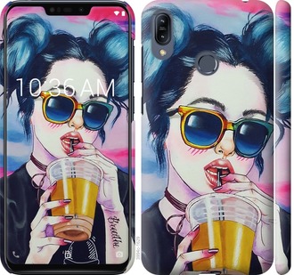 

Чохол Арт-дівчина в окулярах на Asus Zenfone Max M2 ZB633KL 697285