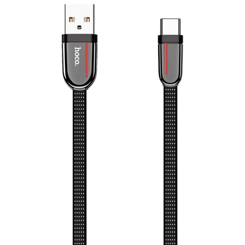 Дата кабель Hoco U74 "Grand" Type-C (1.2m) (Черный)