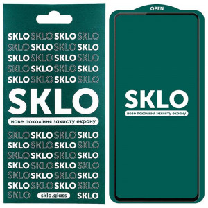 Захисне скло SKLO 5D (full glue) для Xiaomi Poco M3 Pro